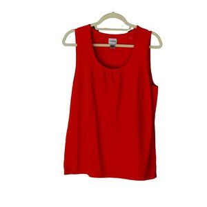 Women's Chico's Red Tank Top Stretch  Size XL/16